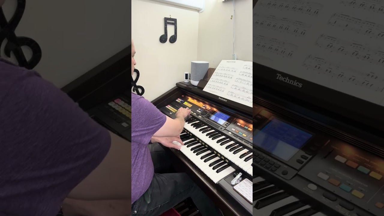 Strangers in the Night - played on the Technics GA3 Electronic Organ 