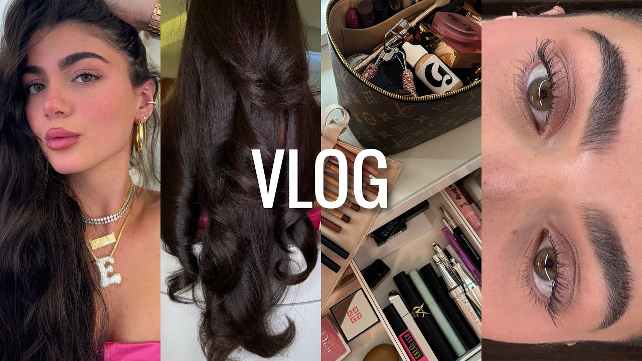 ВЛОГ ЗА НЕСКОЛЬКО ДНЕЙ: стрижка, ногти, гладкая спина, grwm + распаковка!