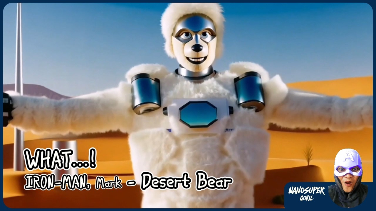 WHAT...! IRON-MAN, Mark - Desert Bear 🐻&zwj;❄️⚙️🌵