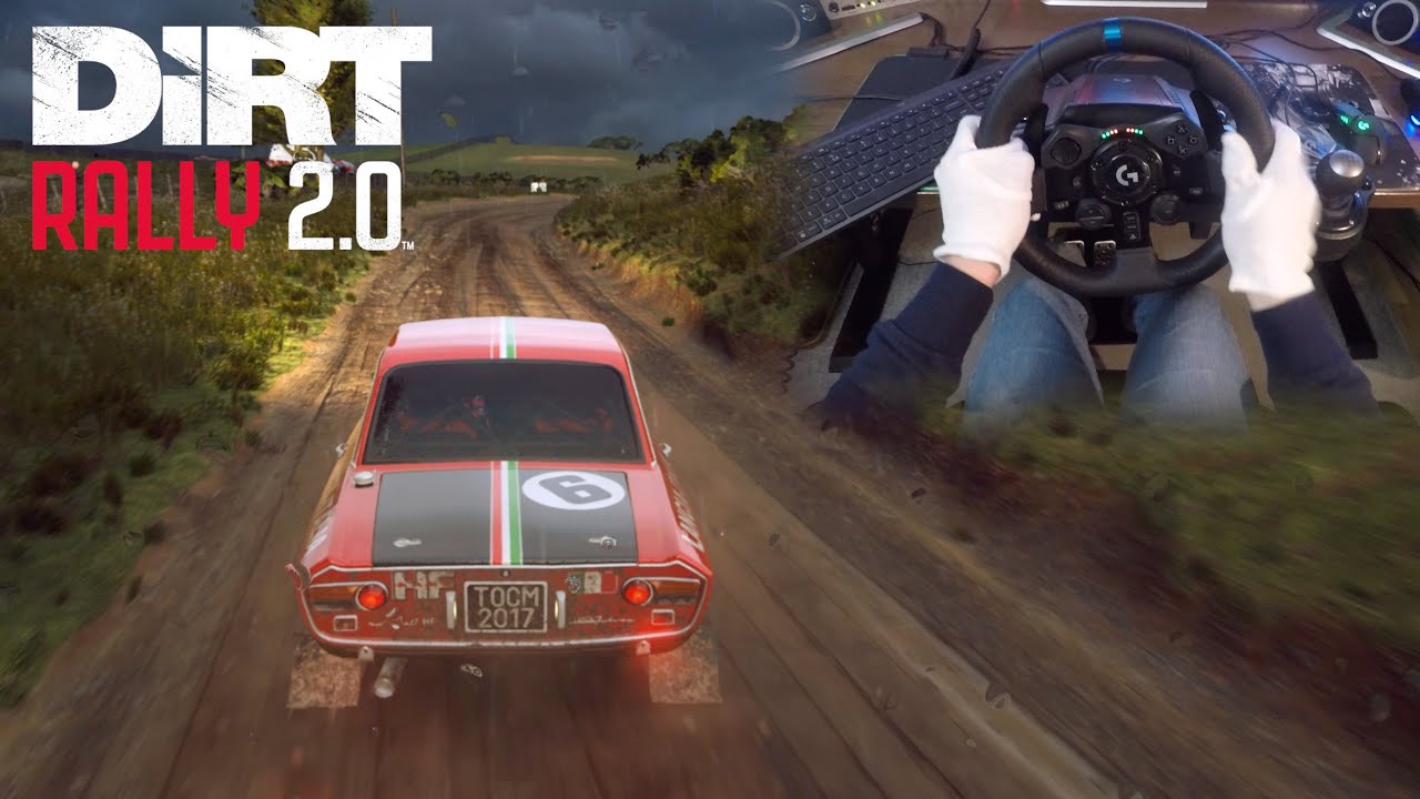 RAJDY HISTORYCZNE w Dirt Rally 2.0 | Logitech G923