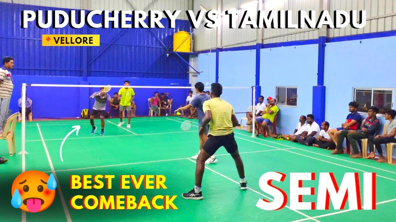 KALAIYARSAN & DHILEEPAN vs SACHIN & MANUNEETHI | VELLORE OPEN BADMINTON TOURNAMENT 2023 - MD SEMIS 🔥