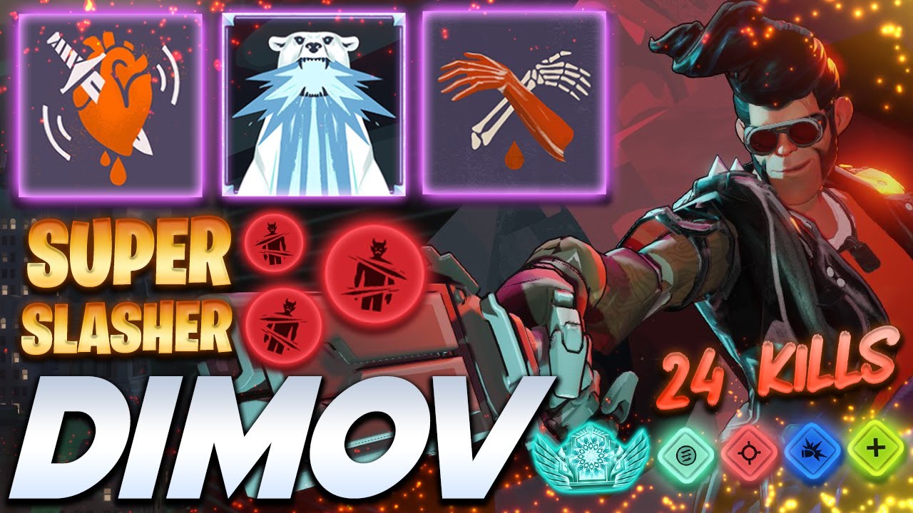 Dimov Shiv SUPER SLASHER 24 KILLS - Deadlock Pro Gameplay & Guides [Watch & Learn]