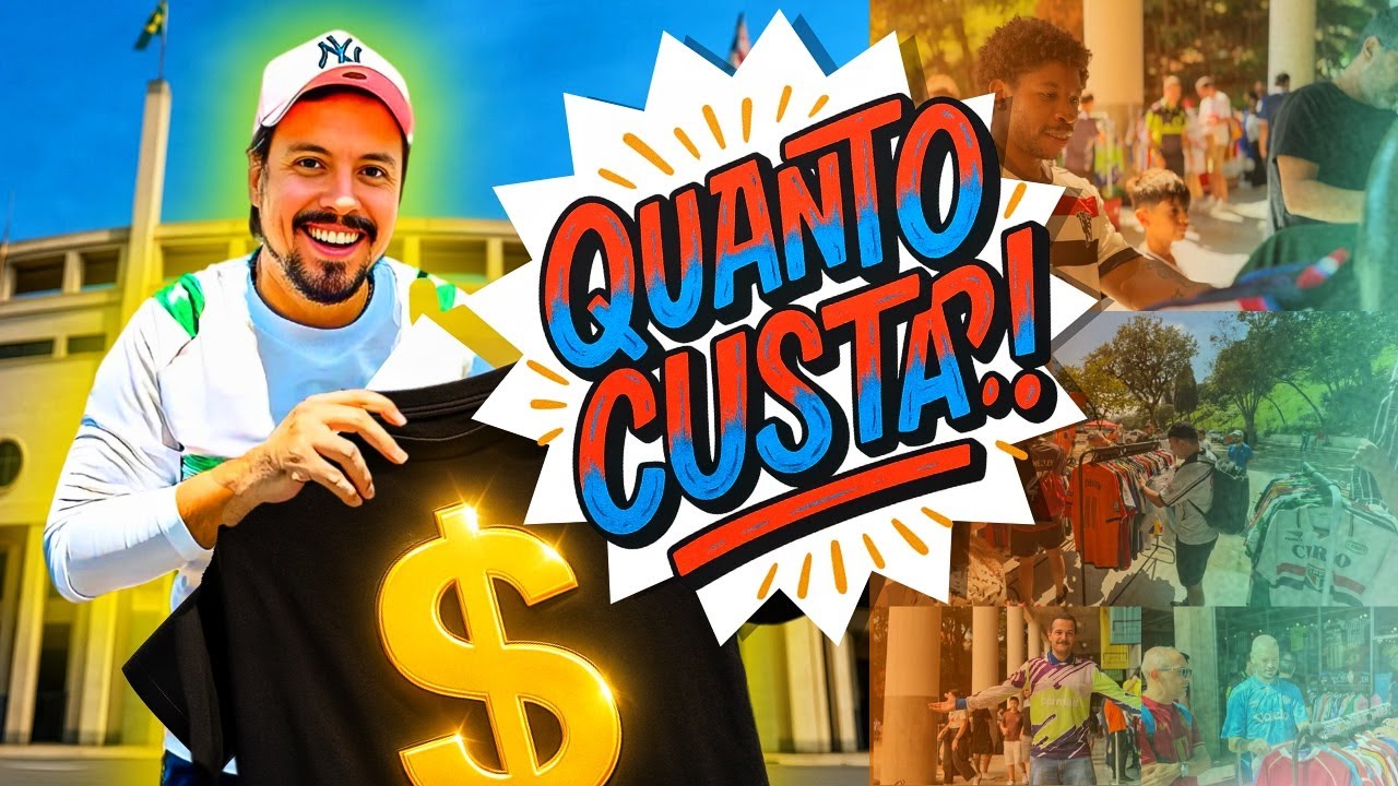 A CAMISA DE FUTEBOL MAIS CARA EM UM EVENTO DE COLECIONADORES