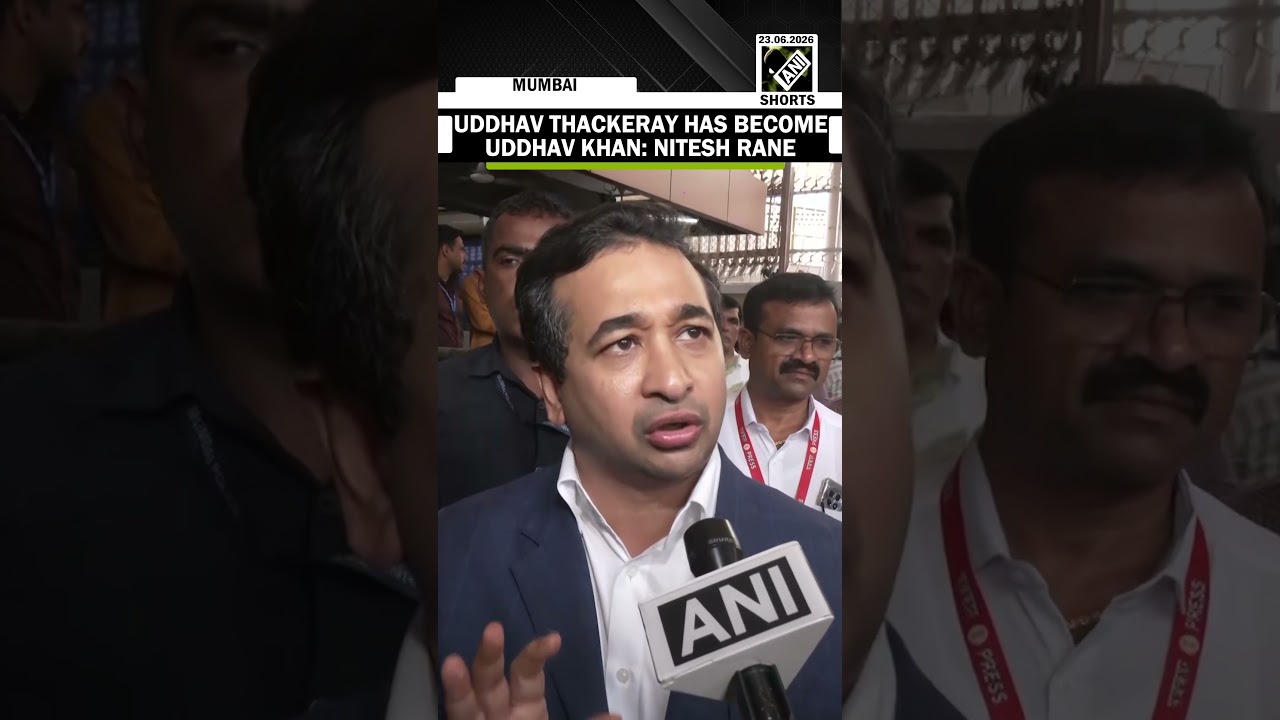 Maha Minister Nitesh Rane slams Uddhav Thackeray says he become Uddhav Khan