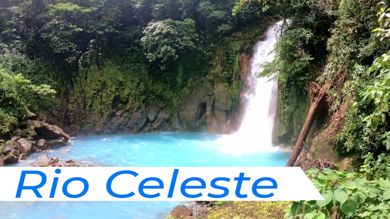 🏞️ Rio Celeste, Costa Rica || Visit This Amazing Waterfall & Hiking Area #wanderlust #travelvlog