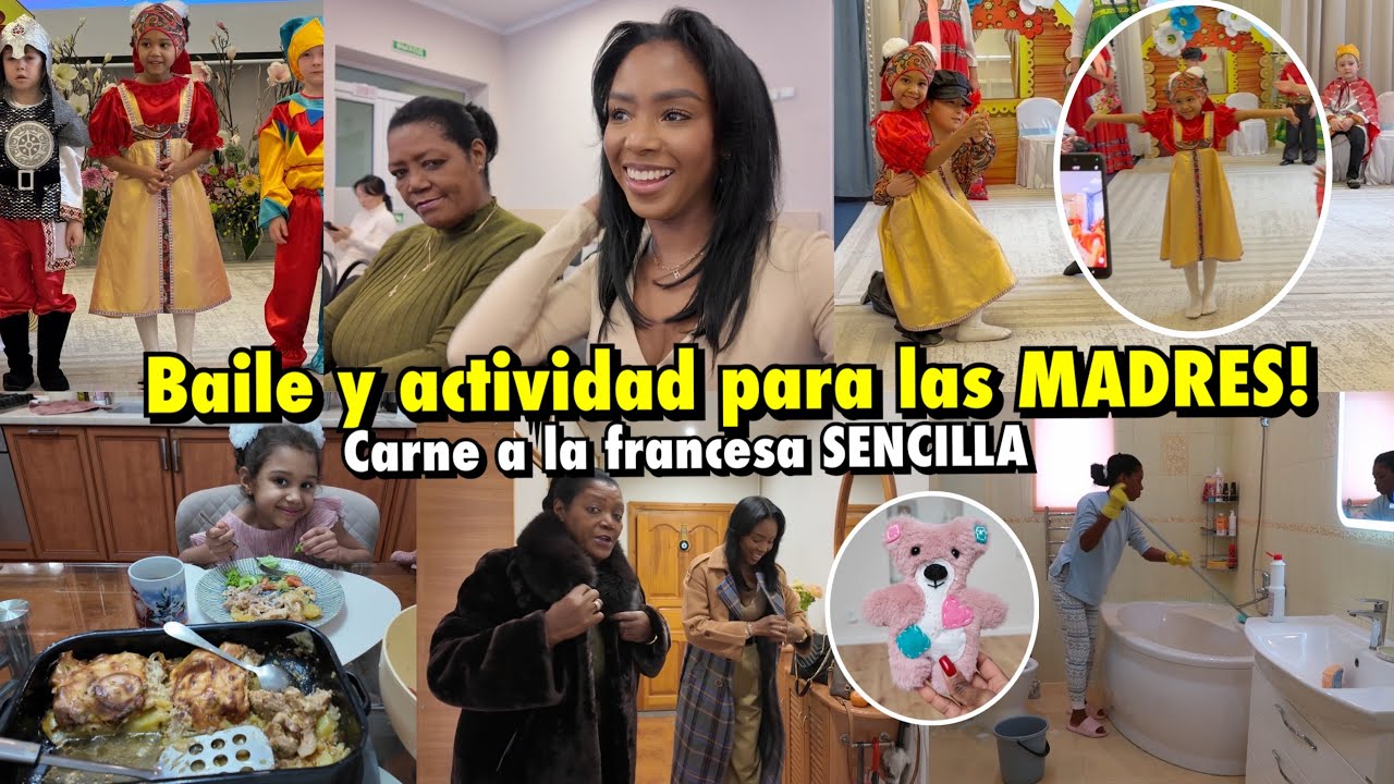 ACTIVIDAD PARA LAS MADRES EN LA GUARDERÍA🥳 BAILE💃 REGALOS🧸 LIMPIEZA DE 🛀🏾 CARNE FRANCESA🥩 4,5Mar2026