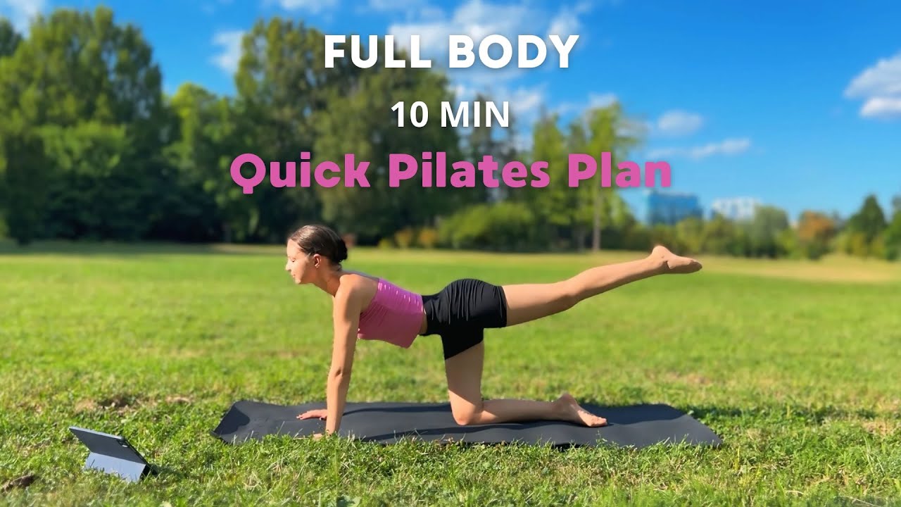 Day 7 -10 MIN FULL BODY | Hourglass Pilates | toned & slim figure at home everyday | no equipment 