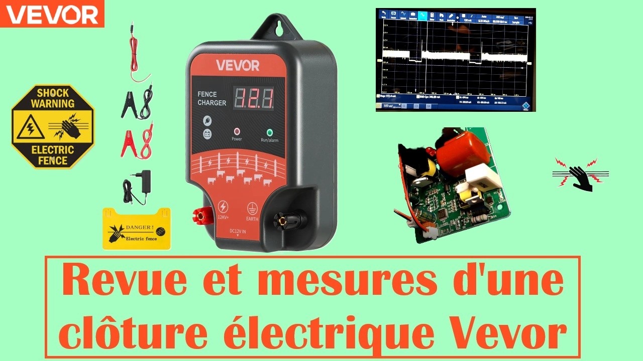 Cyrob : Analyse détaillée d'une clôture électrique Vevor