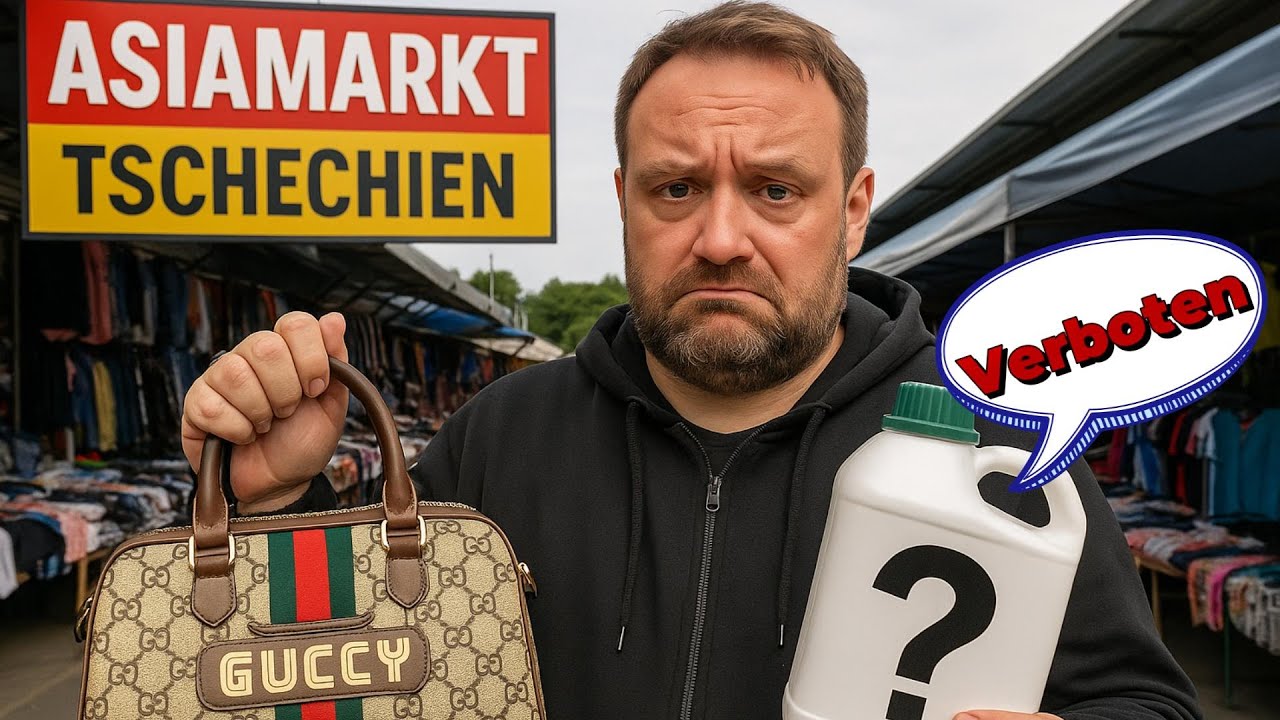 Der Asia Dragon Bazar in  Cheb Tschechien!! Billiger Billiger!!! Gucci, Apple Airpods und Glyphosat