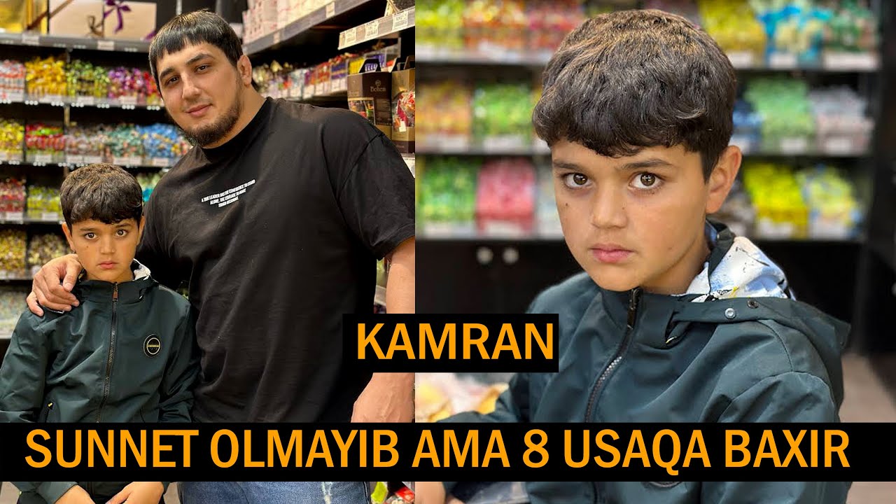 SÜNNƏT OLMAYİB AMA 8 İNSANA BAXIR (11 YAŞLI KAMRAN )