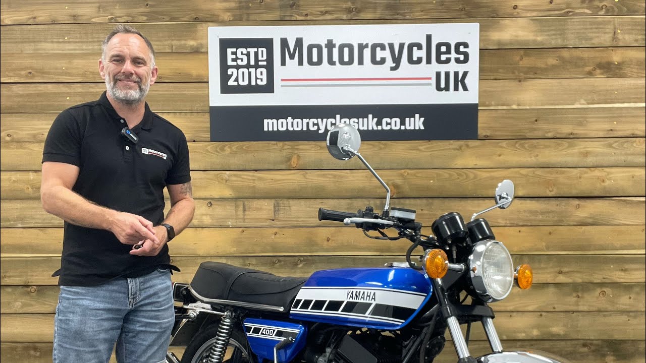 Yamaha RD400, Beautiful Classic 2- Stroke Motorcycle!