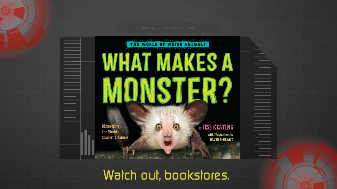 What Makes a Monster by Jess Keating - Official Book Trailer