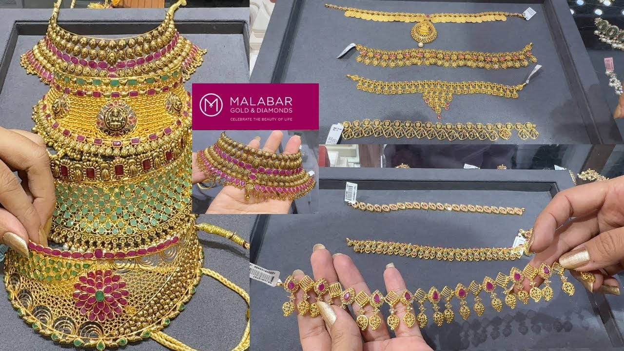 Malabar 22k very light weight chokers|| Precia collection||necklace starts @1,30,000rs/- with price