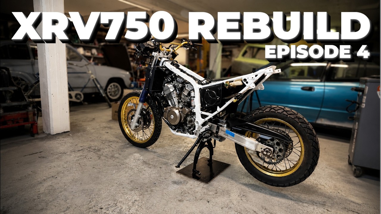 Restoring a 35 Year Old Cooling System | XRV750 rebuild EP4.