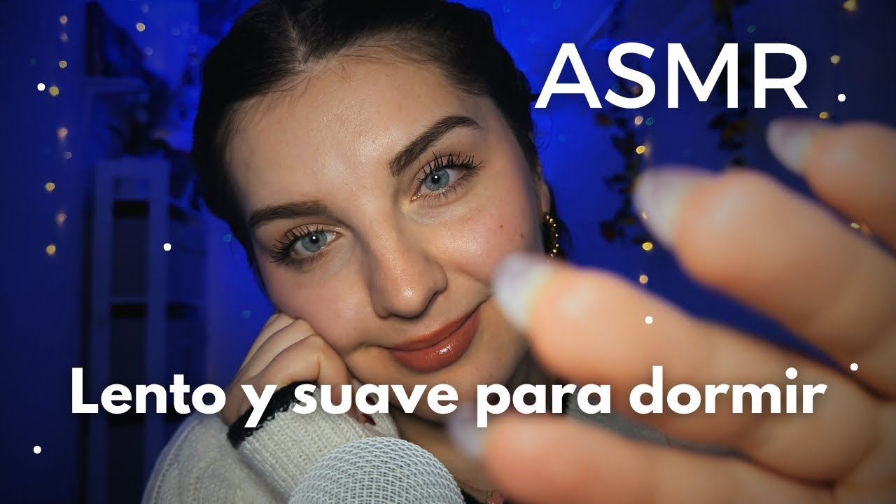 EL ASMR que verás para DORMIR LENTO y SUAVE😴| tapping,scratching,revisión de la vista..4K🤭