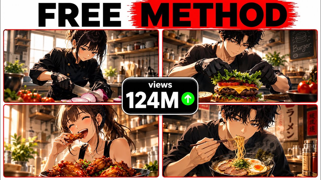 Create UNLIMITED ASMR cooking videos with this secret Tool 
