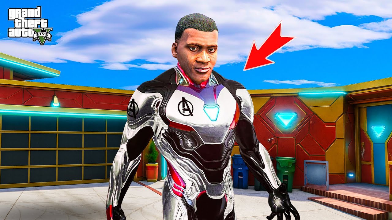 Franklin Stealing IRON Suite Franklin Got Ultimate Power in Gta 5