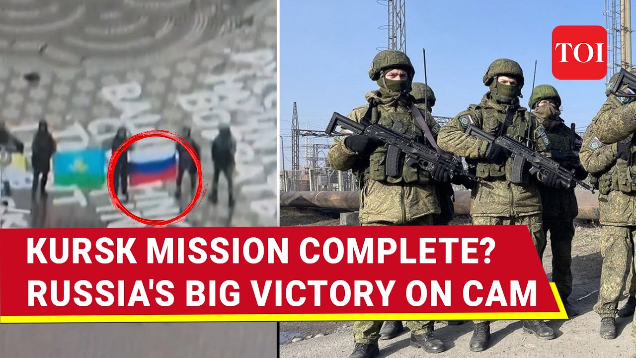 Russia's REVENGE OP.: Putin's Army Flaunts Big Battlefield Achievement | 'Kursk Is With...' | On Cam