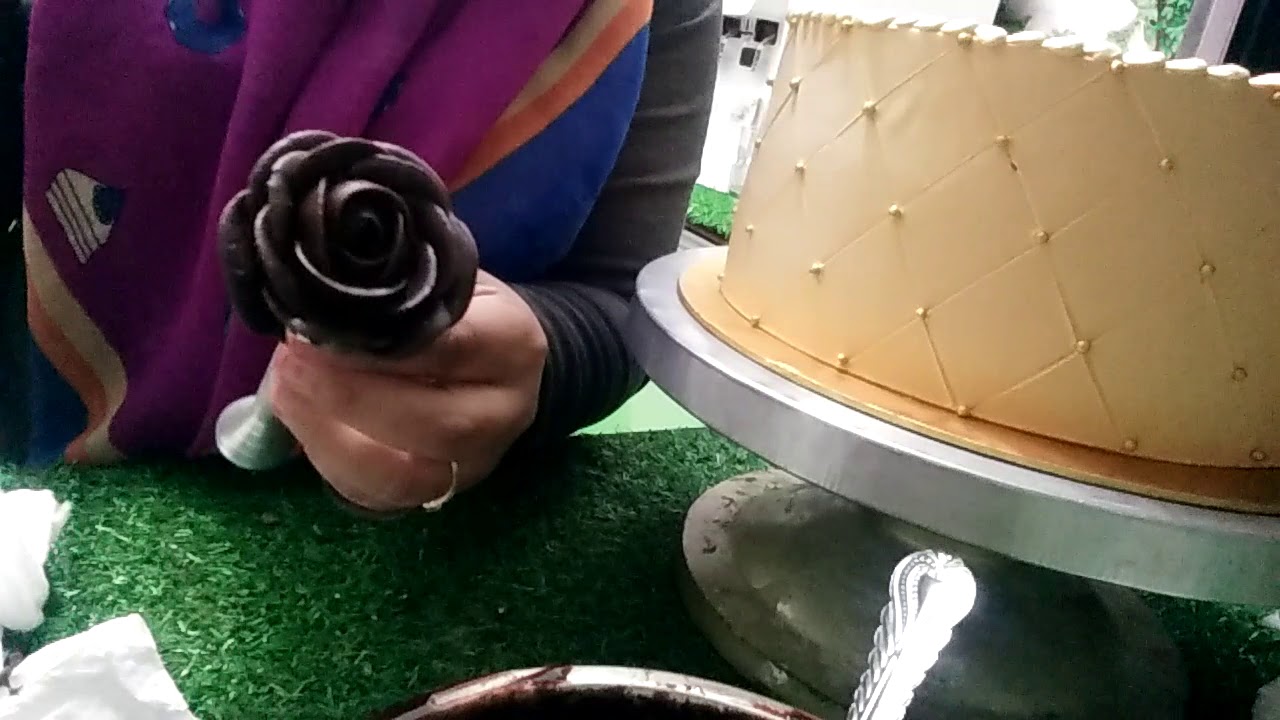ganache choc rose