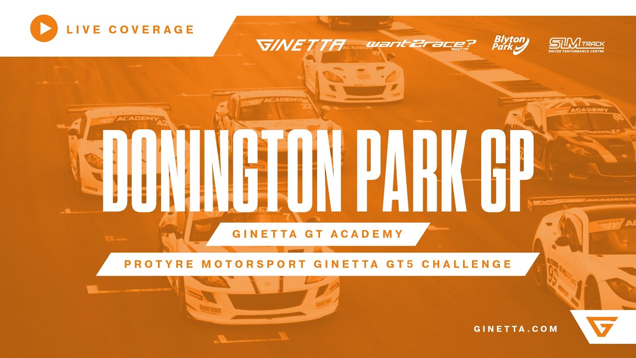 2022 Ginetta GT5 Challenge – Round 18 – Live from Donington Park