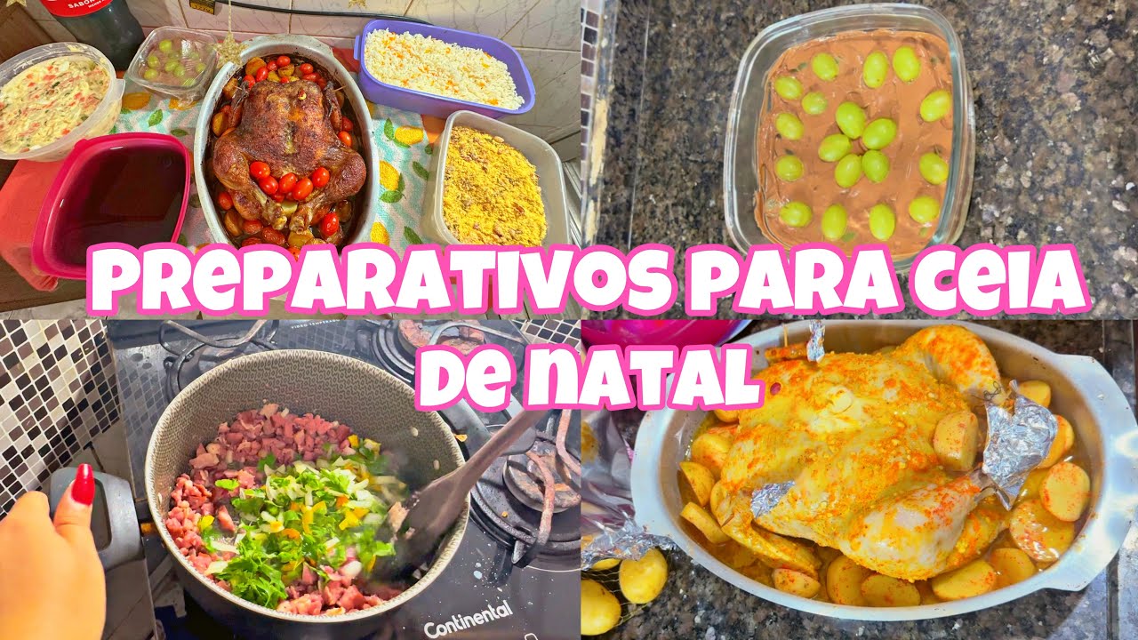 VLOG: PREPARATIVOS PARA CEIA DE NATAL, RECEITAS + SOBREMESAS / NOSSO NATAL 2023 ✨