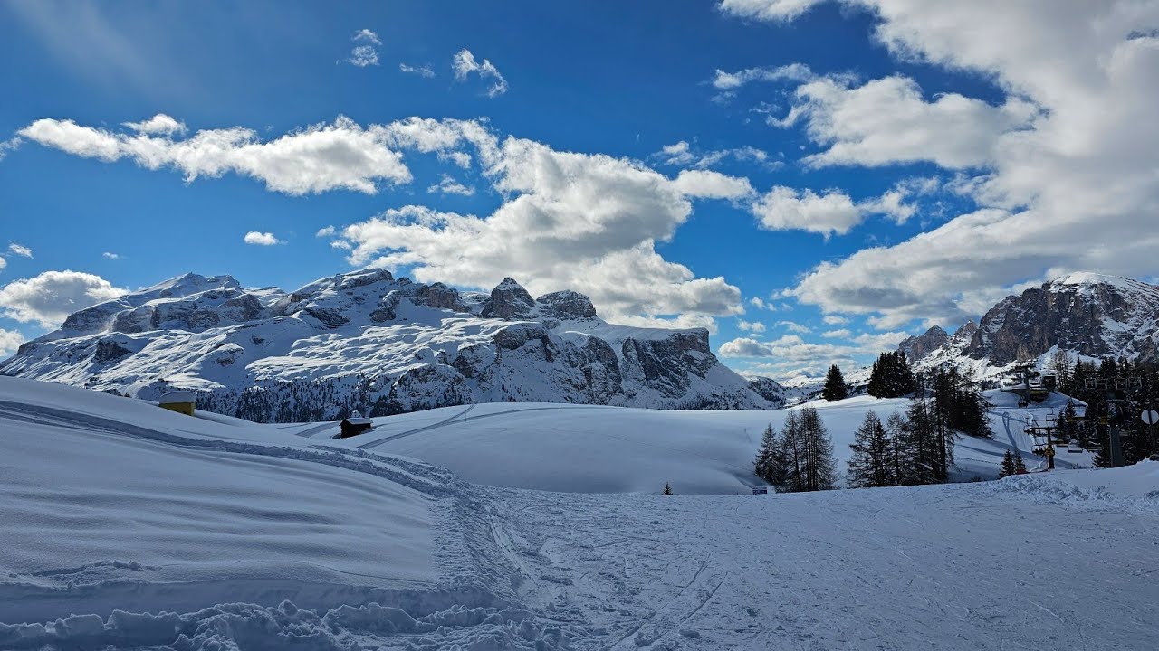 Narty w Dolomitach 03.2024 - cz.3 Corvara i Colfosco