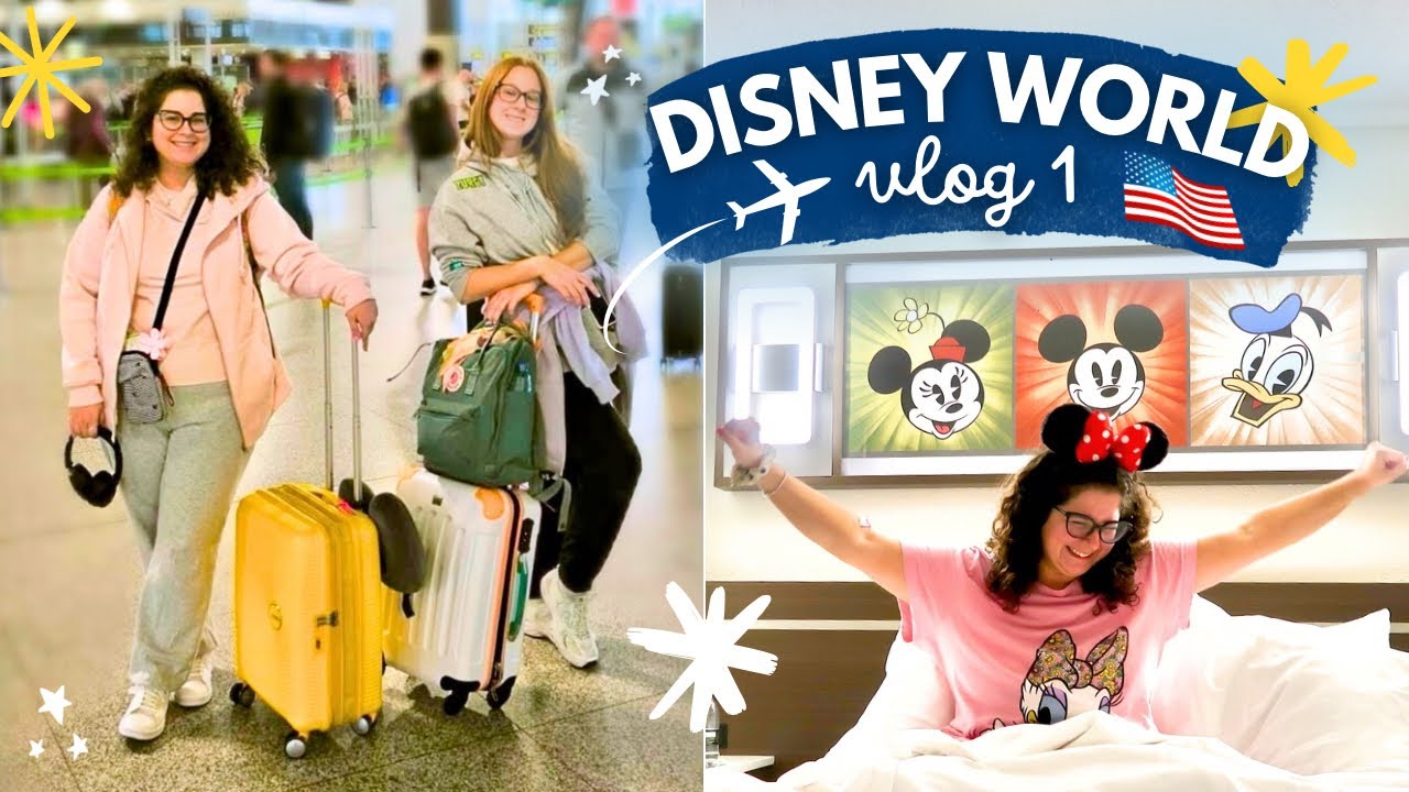 DISNEY WORLD 🇺🇸✈️ vlog 1 | Día de viaje, vuelo a Orlando y hotel All Star Sports! #Norflix