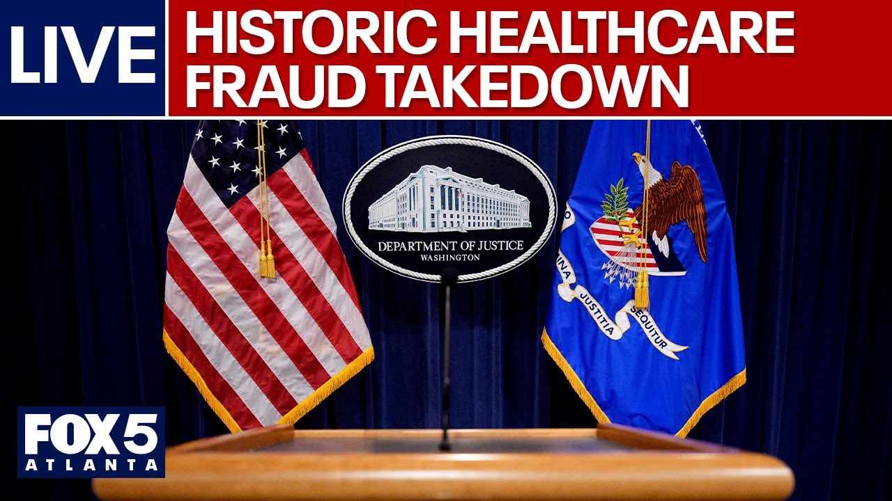 WATCH LIVE: Justice Department announces largest health care fraud takedown in history