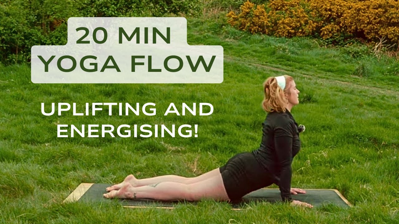 20-Minute Uplifting & Energising Yoga Flow | Quick Morning Vinyasa to Boost Your Mood
