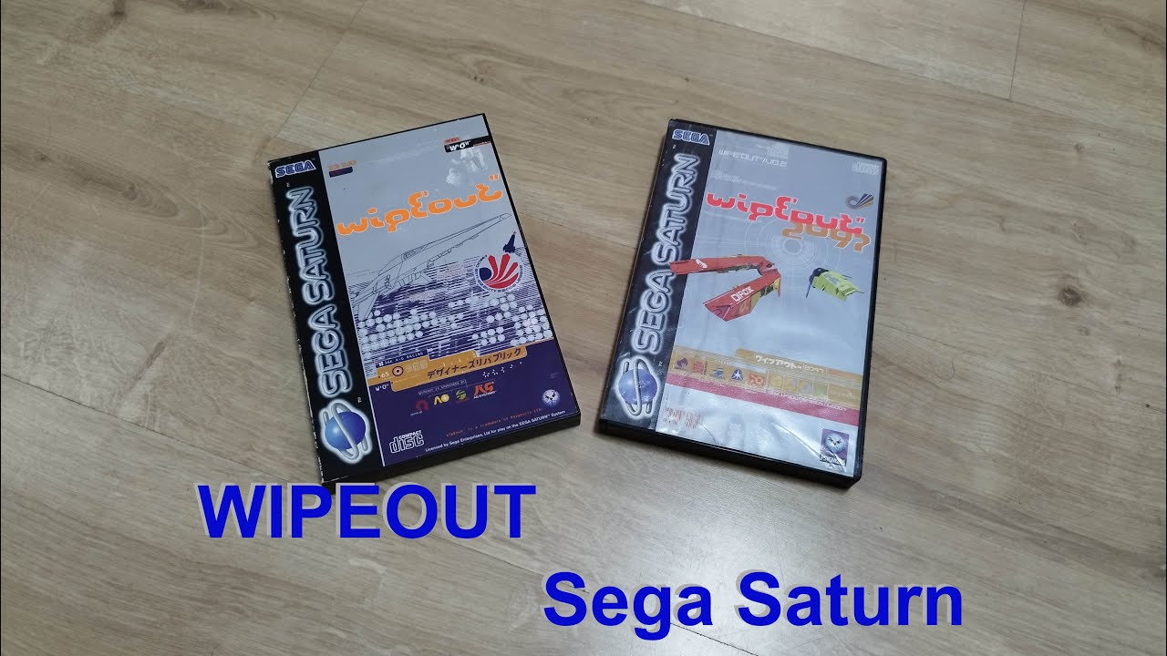 Wipeout & Wipeout 2097 Sega Saturn