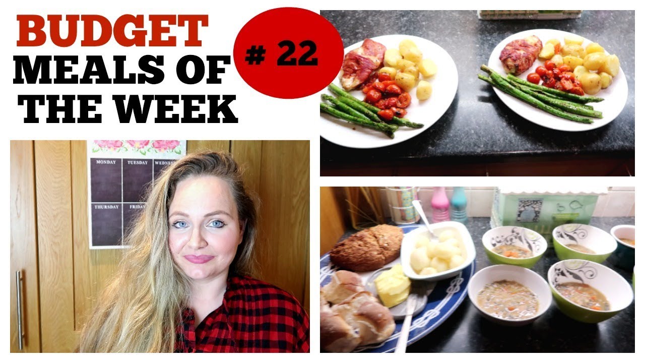 BUDGET MEALS OF THE WEEK #22 / WHAT'S FOR DINNER ? / Weekly family meal ideas