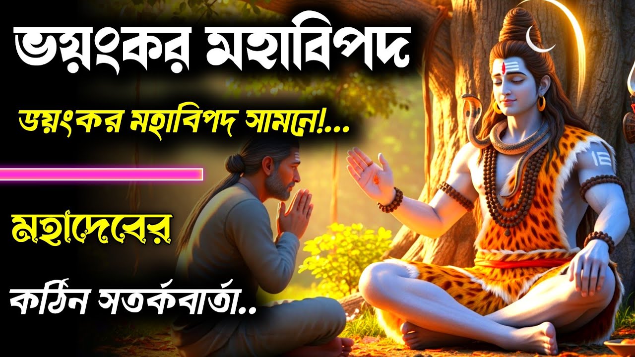 ১১১১ 🕉️ মহাদেবর বার্তা ⚠️ এক ভয়ংকর মহাবিপদ সামনে আসতে চলেছে—এখনই খুলে দেখো…