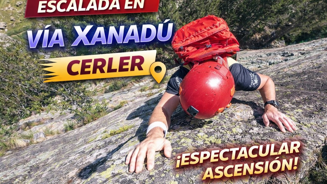 Vía Xanadú (5b) en Cerler – Escalada en el Pirineo Aragonés