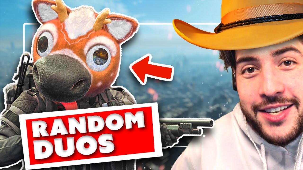 Farmer Zach, The Rock's Lambo and getting WeWe their first win (Warzone Random Duo's)