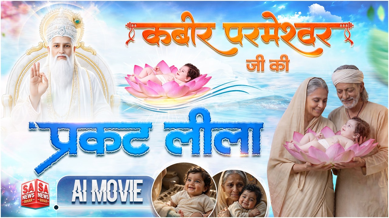 कबीर परमेश्&zwj;वर जी की प्रकट लीला | AI Animation Film | SA News Bihar