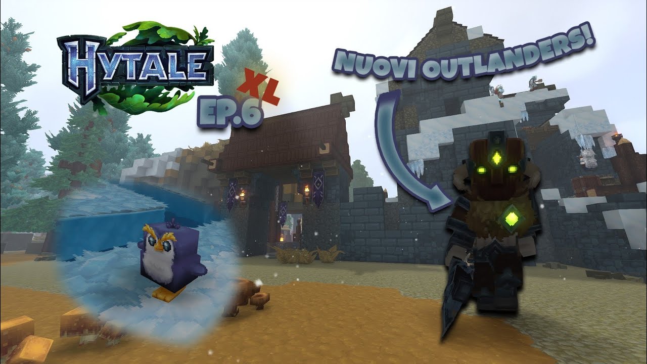 IL NUOVO BIOMA E NUOVI NEMICI! Hytale ep.6 XL