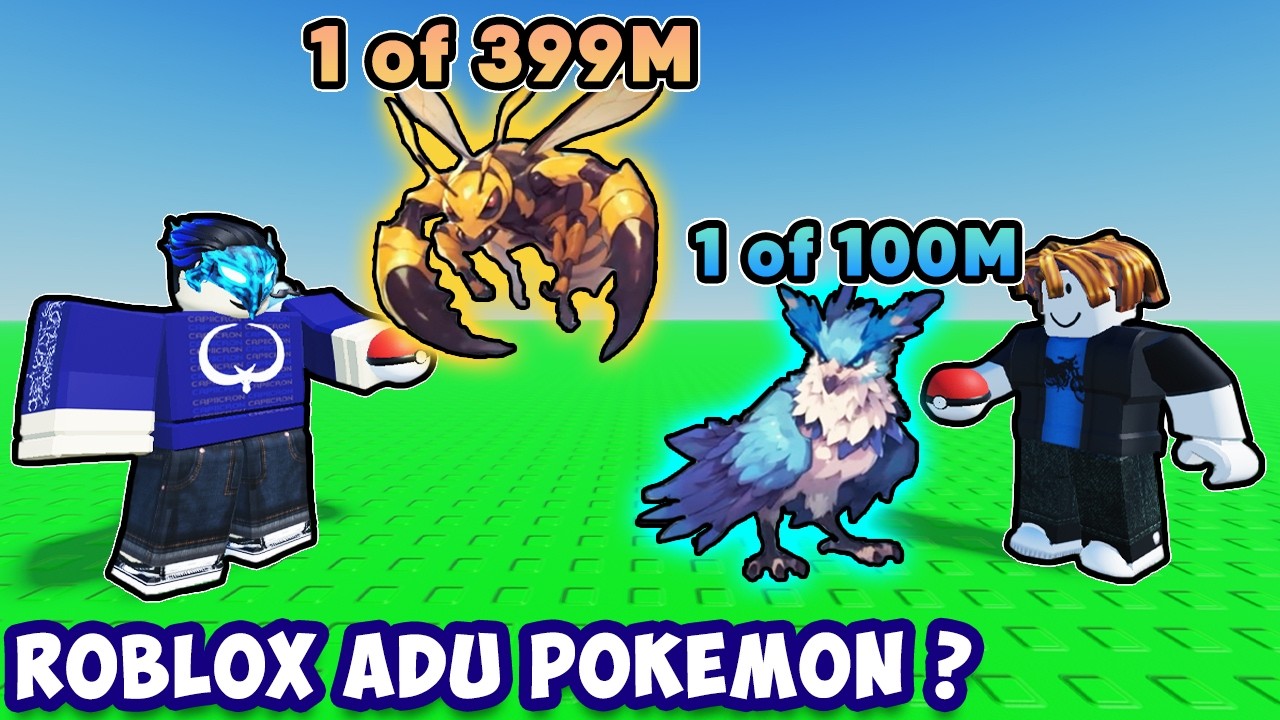 AKU ADU POKEMON PALSU DI ROBLOX ? | Roblox Battlemon RNG Indonesia