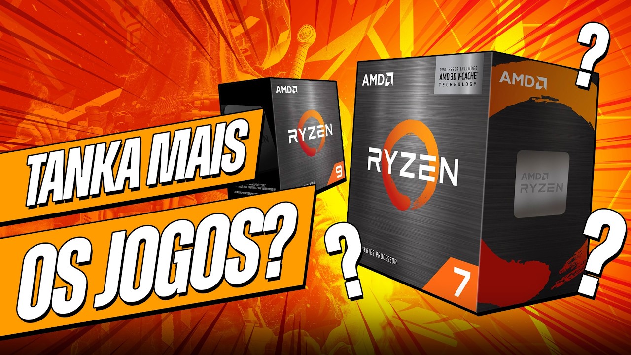 Ryzen 7 ou Ryzen 9? Qual é o MELHOR para jogos? Descubra! 🤔