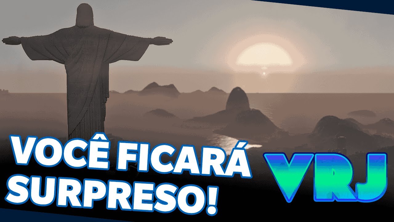 CRIEI O RIO DE JANEIRO NO GTA EM ESCALA REAL