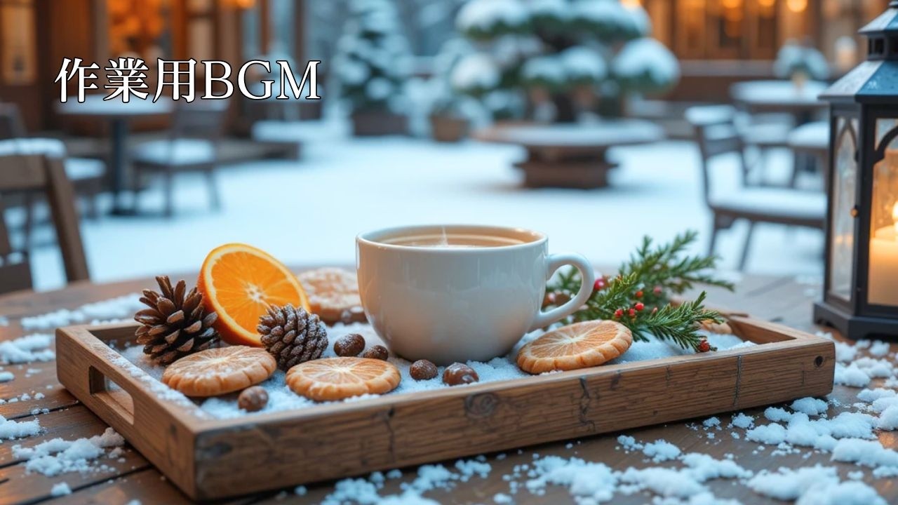 【作業用BGM】やわらかく巡る冬のジャズピアノ｜持続する集中を助ける冬カフェBGM ❄️☕Winter Jazz for Sustained Focus