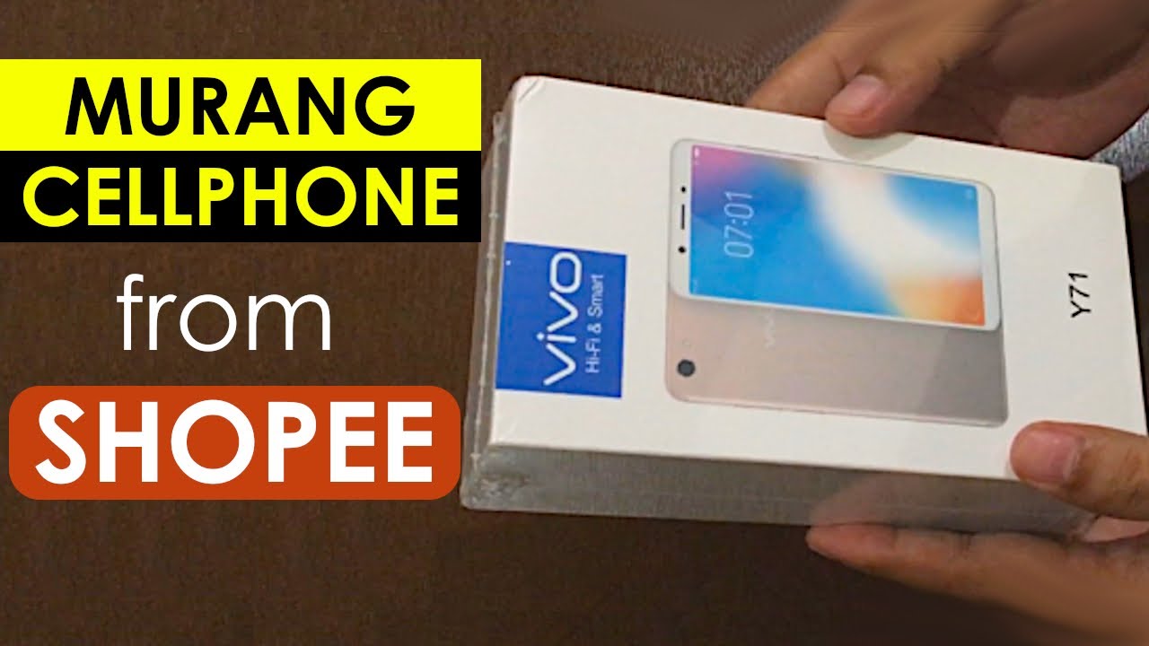 Unboxing VIVO Y71 Smartphone na Mura  at Original from Shopee!