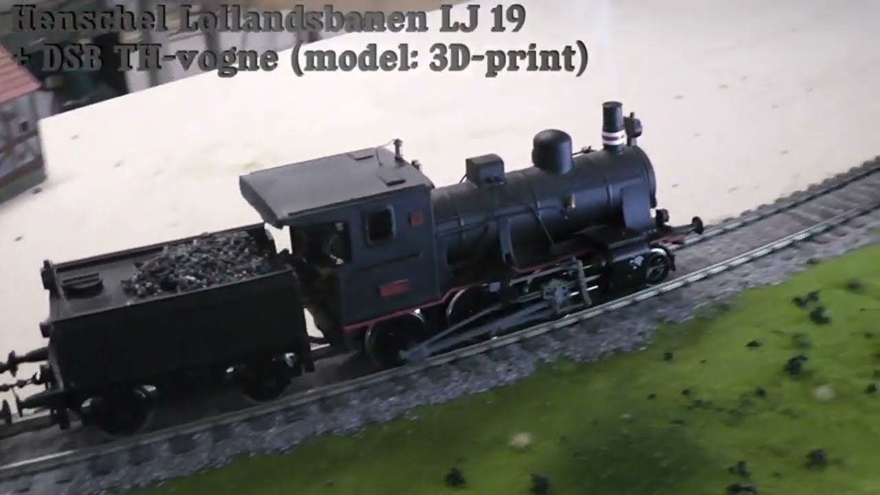 Spor 1 dansk materiel (Proinor og 3D-print hjemmebyg) 1:32 gauge 1 / spur 1 KORRIGERET