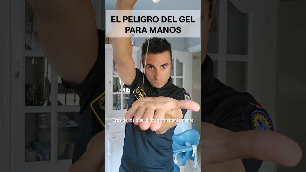 El peligro del gel para manos. #curiosidades #supervivencia #emergencia