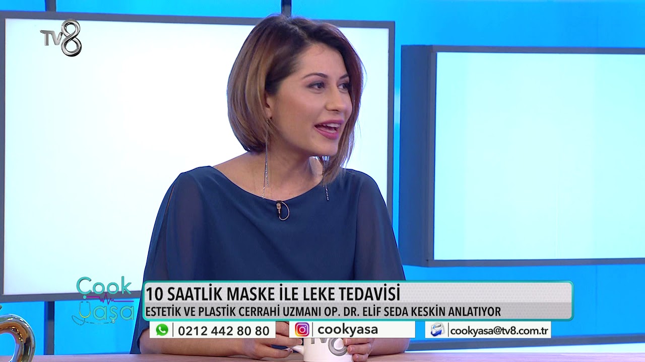 OP DR ELİF SEDA KESKİN Leke Tedavisi Anlatıyor I TV8 ÇOOK YAŞA I Cosmelan