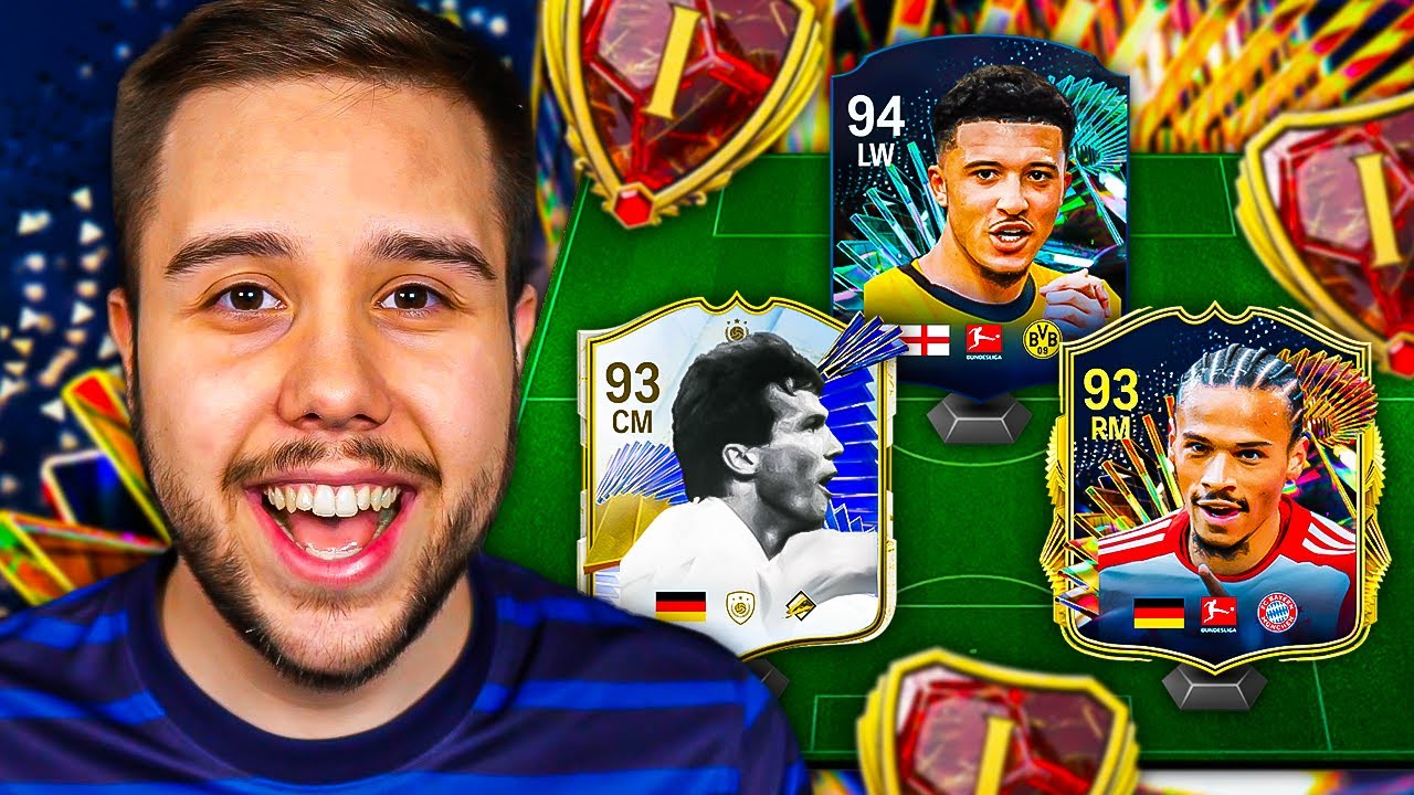 93 САНЕ, 94 САНЧО и 93 МАТТАУС! 🔥 Чемпионы FUT — FC 24 Ultimate Team