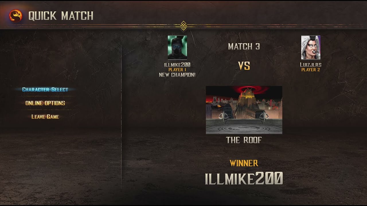 Mortal Kombat Trilogy PS5 Online Mode 3min Battle