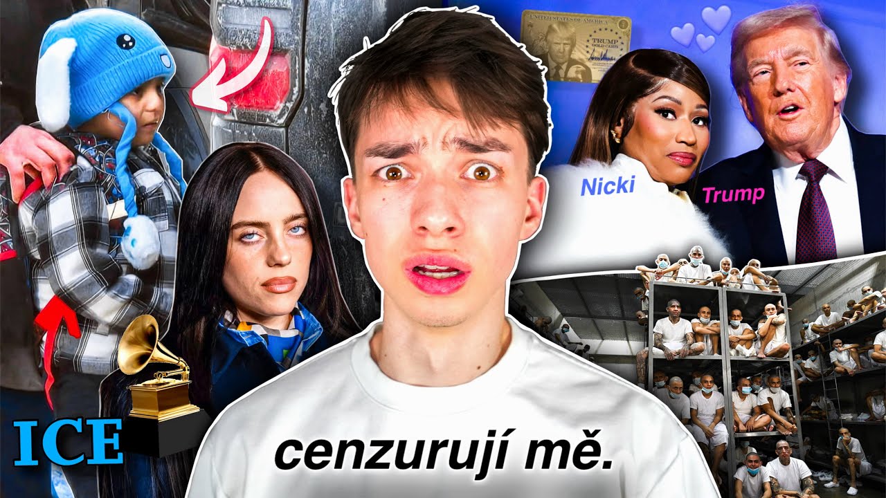 CO SE SAKRA DĚJE V AMERICE?! (ICE, Trump a Nicki, Deportace, Billie, Aligator Alcatraz a “tábory”..)