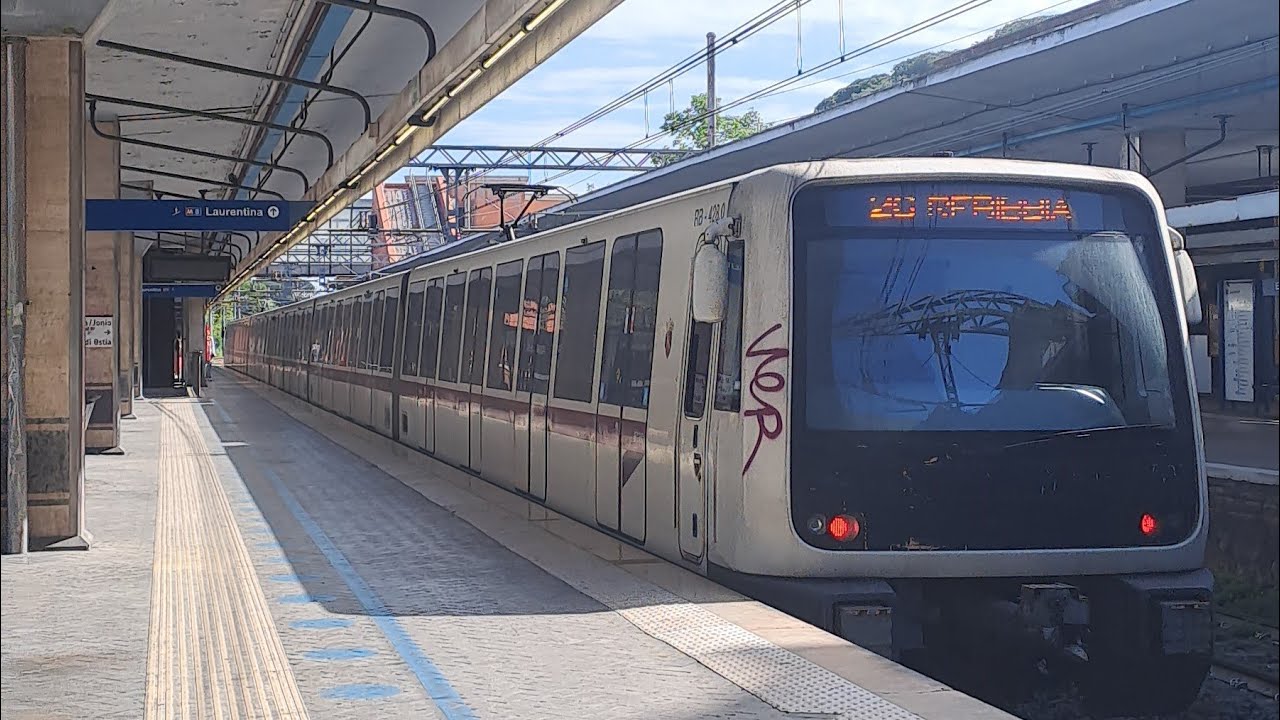 compilation dei treni della metro di Roma | parte 3