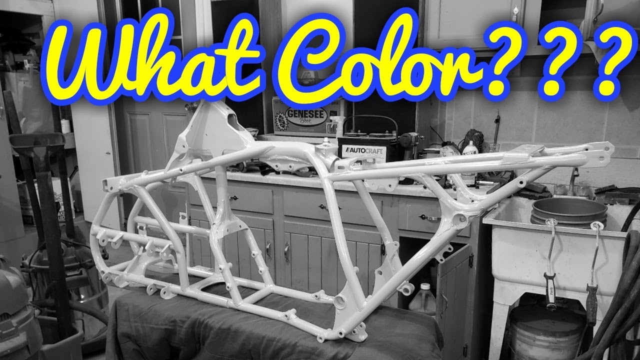 The 87 LT250R Gets Some Color!!!!! (1987 LT250R Build Pt.4)