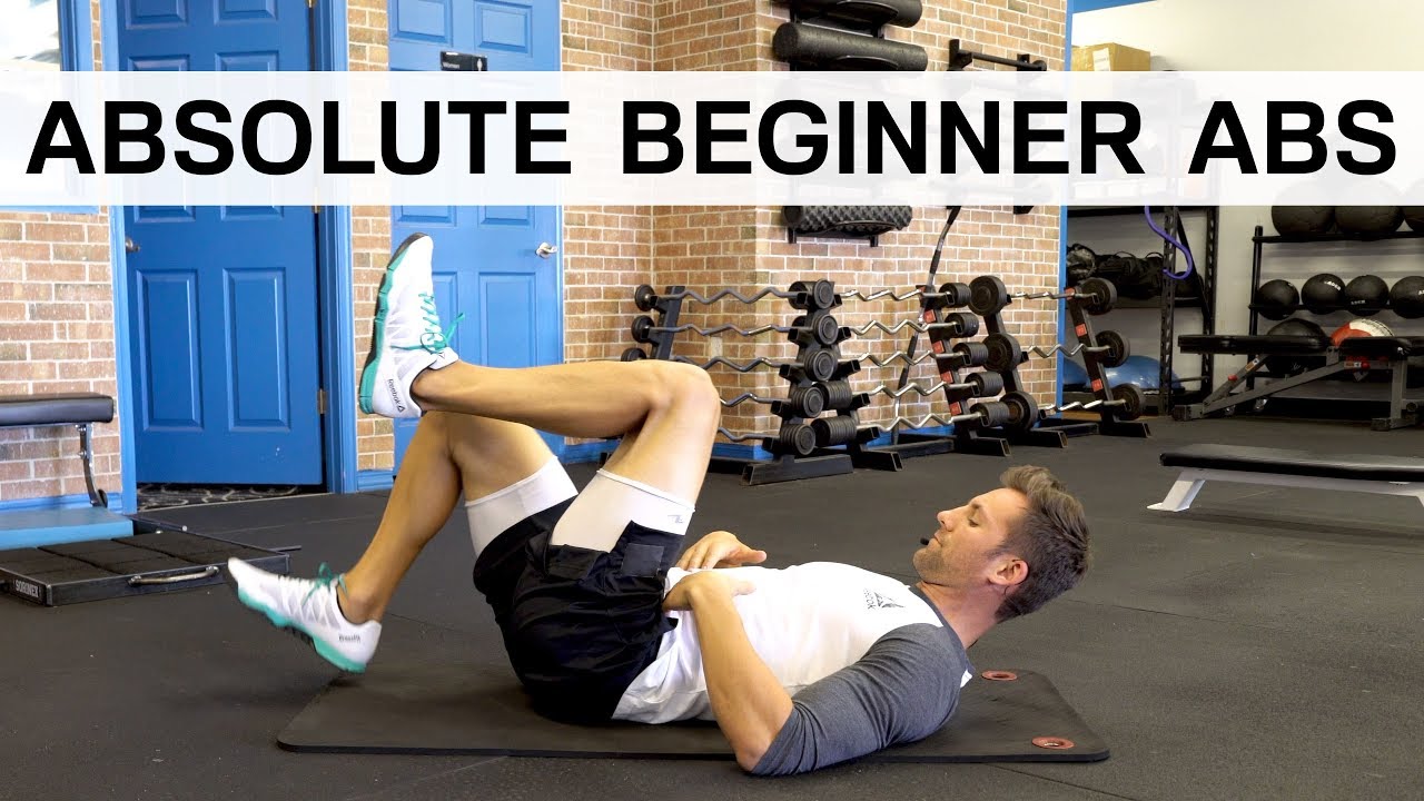 Absolute Beginner Abs - ONLY 8 Minutes